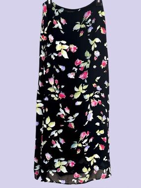 Vintage classiques floral midi/maxi skirt